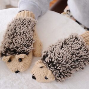 HEDGEHOG MITTENS