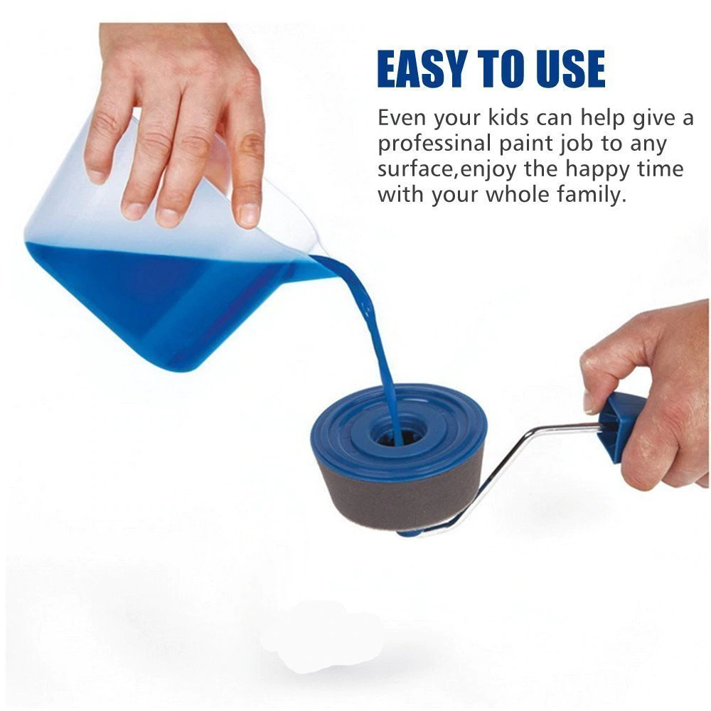 MULTIFUNCTIONAL PAINT ROLLER BRUSH TOOLS SET - Image 3