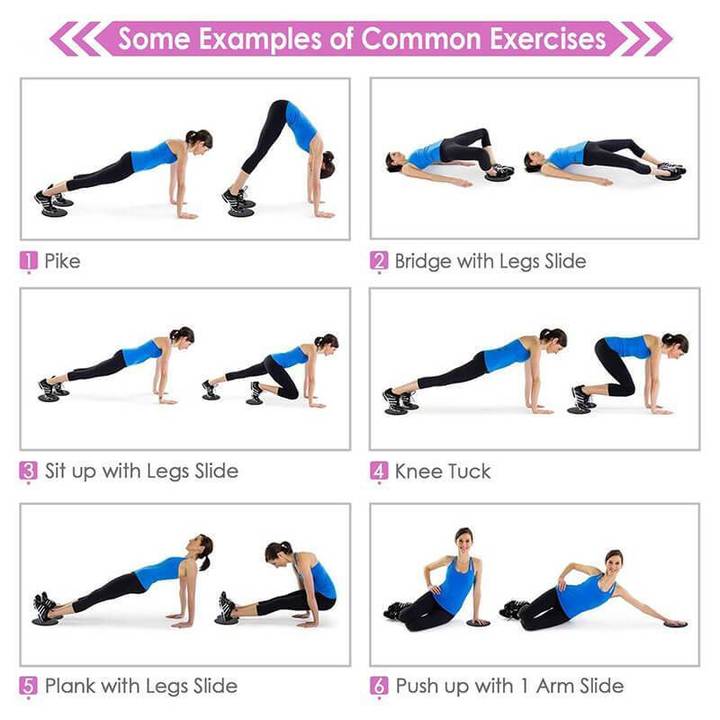 Multifunctional Sliding Fitness Disk - Image 2