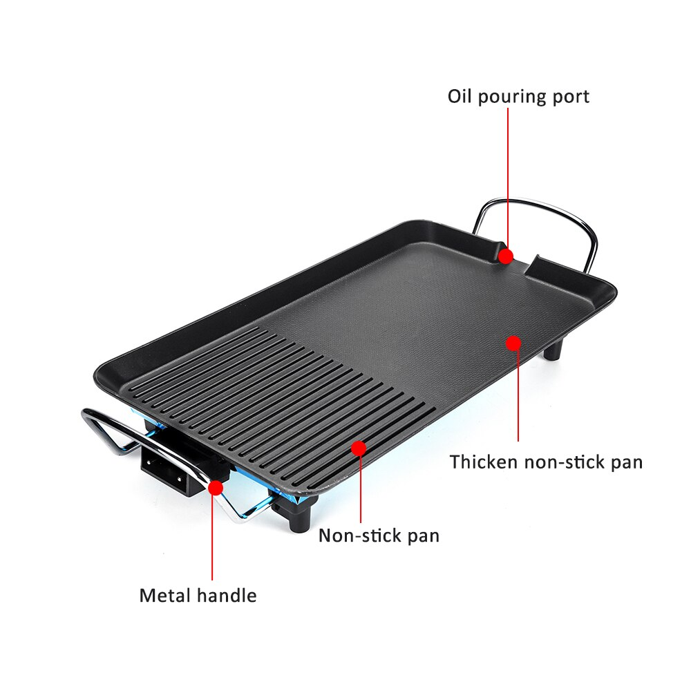 NONSTICK ELECTRIC GRILL PAN - Image 4
