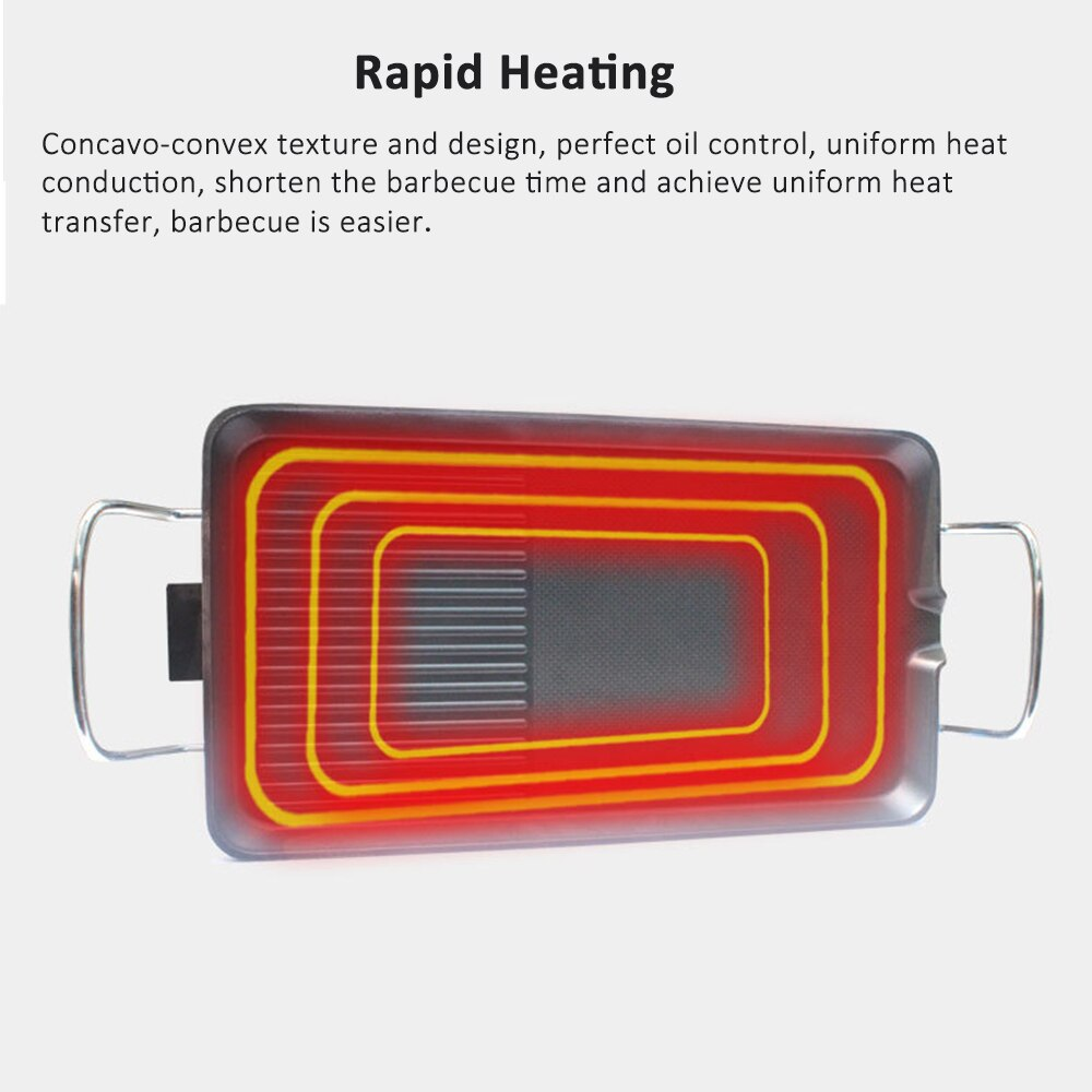 NONSTICK ELECTRIC GRILL PAN - Image 5