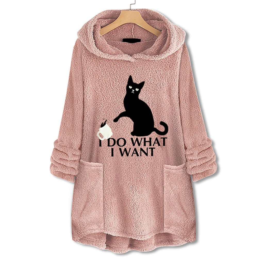 OVERSIZE HOODIE WITH CAT EARS - Image 3