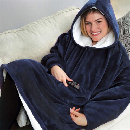 Oversized Comfy Blanket Hoodie - Image 3