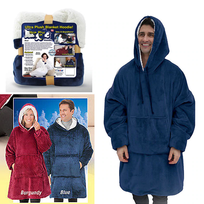 Oversized Comfy Blanket Hoodie - Image 4