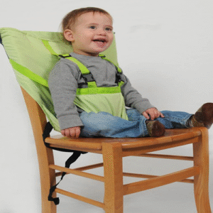 PORTABLE BABY CHAIR SAFETY HARNESS