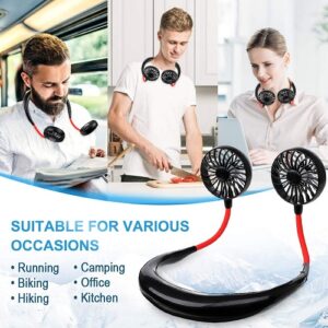 Portable Hanging Neck Sports Fan