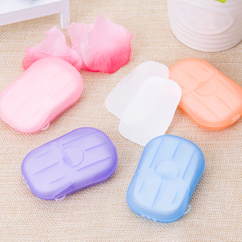 Portable Soluble Disinfectant Soap Paper - Image 4