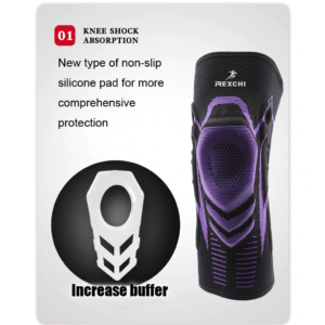 Power Bend Shock Active Knee Support - 1 PAIR