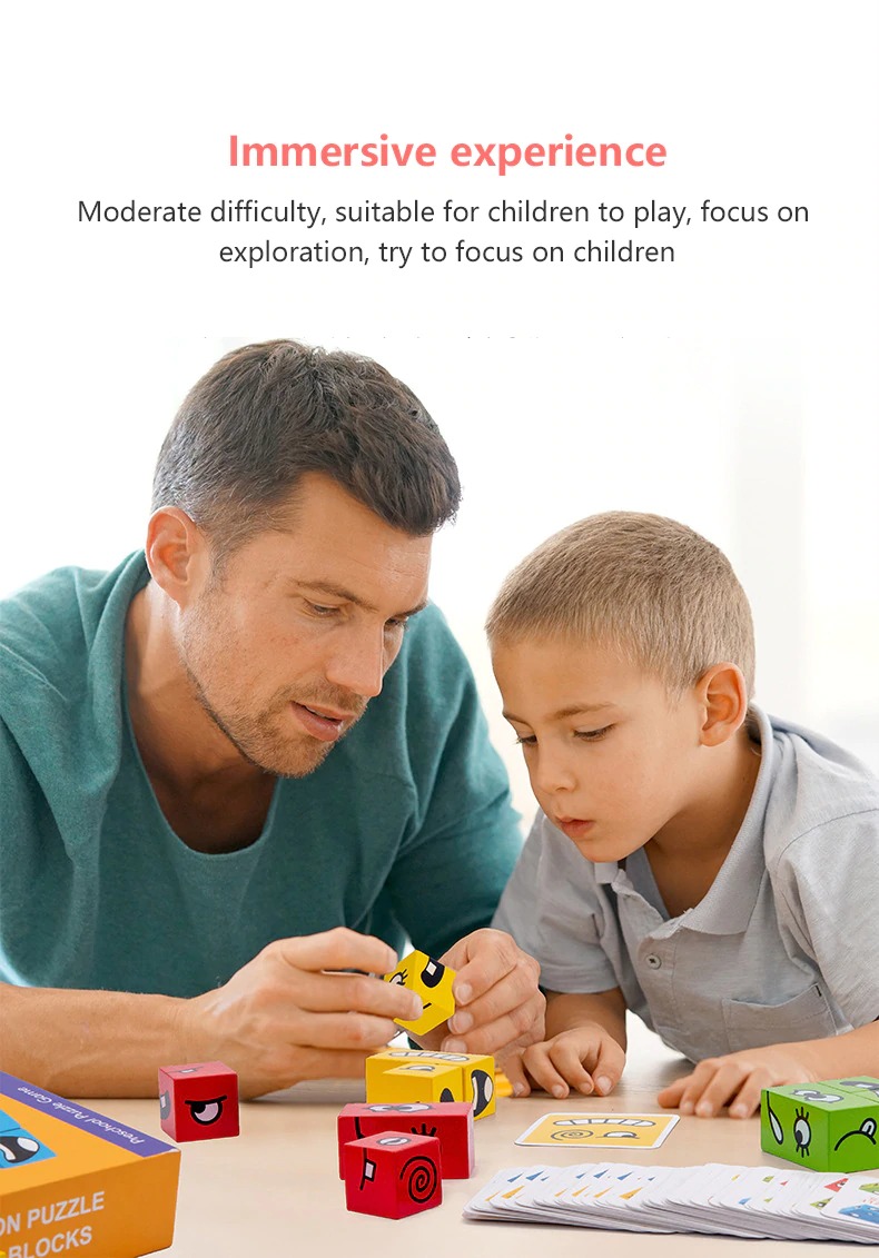 Puzzle Building Cubes - Image 4