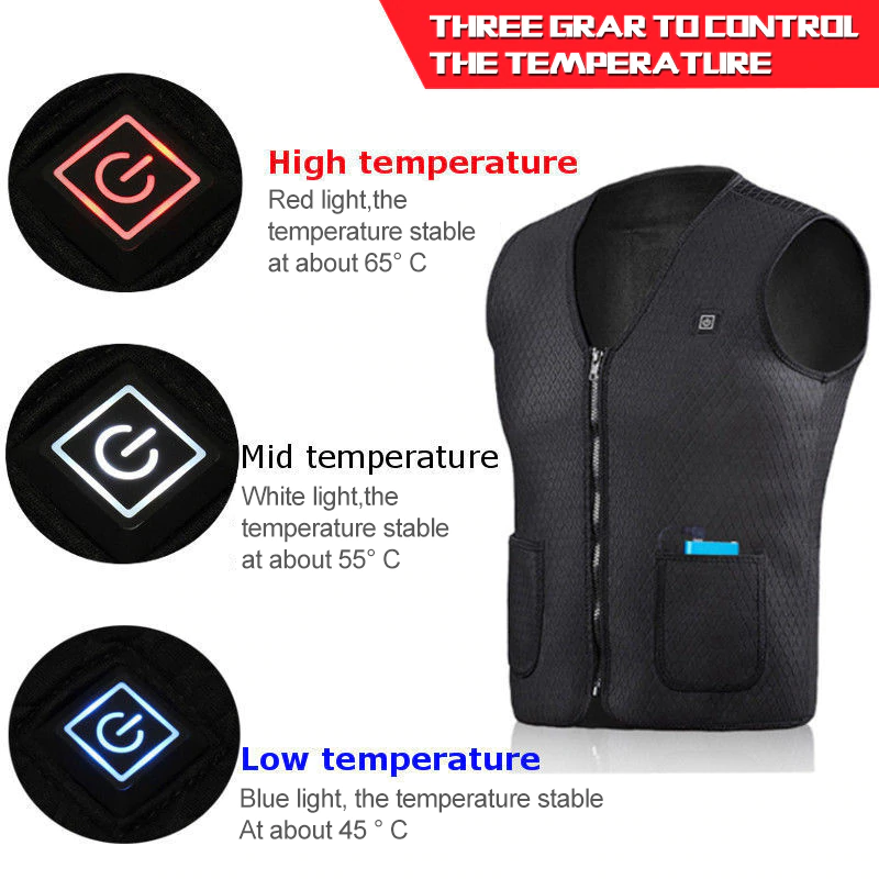 Rechargeable Heat Vest - Image 2