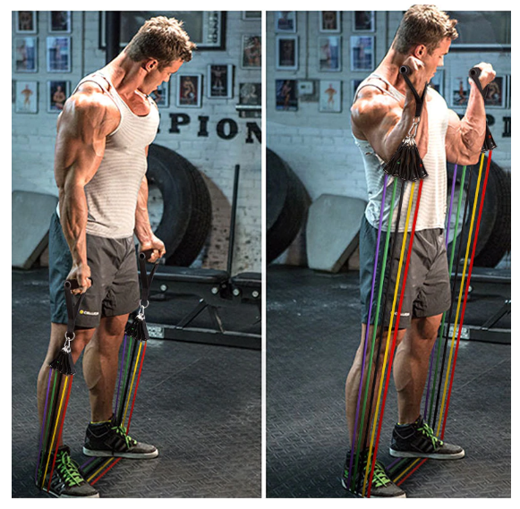 ResiBands™ 11Pc Resistance Bands Set