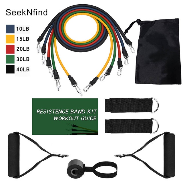 ResiBands™ 11Pc Resistance Bands Set - Image 4