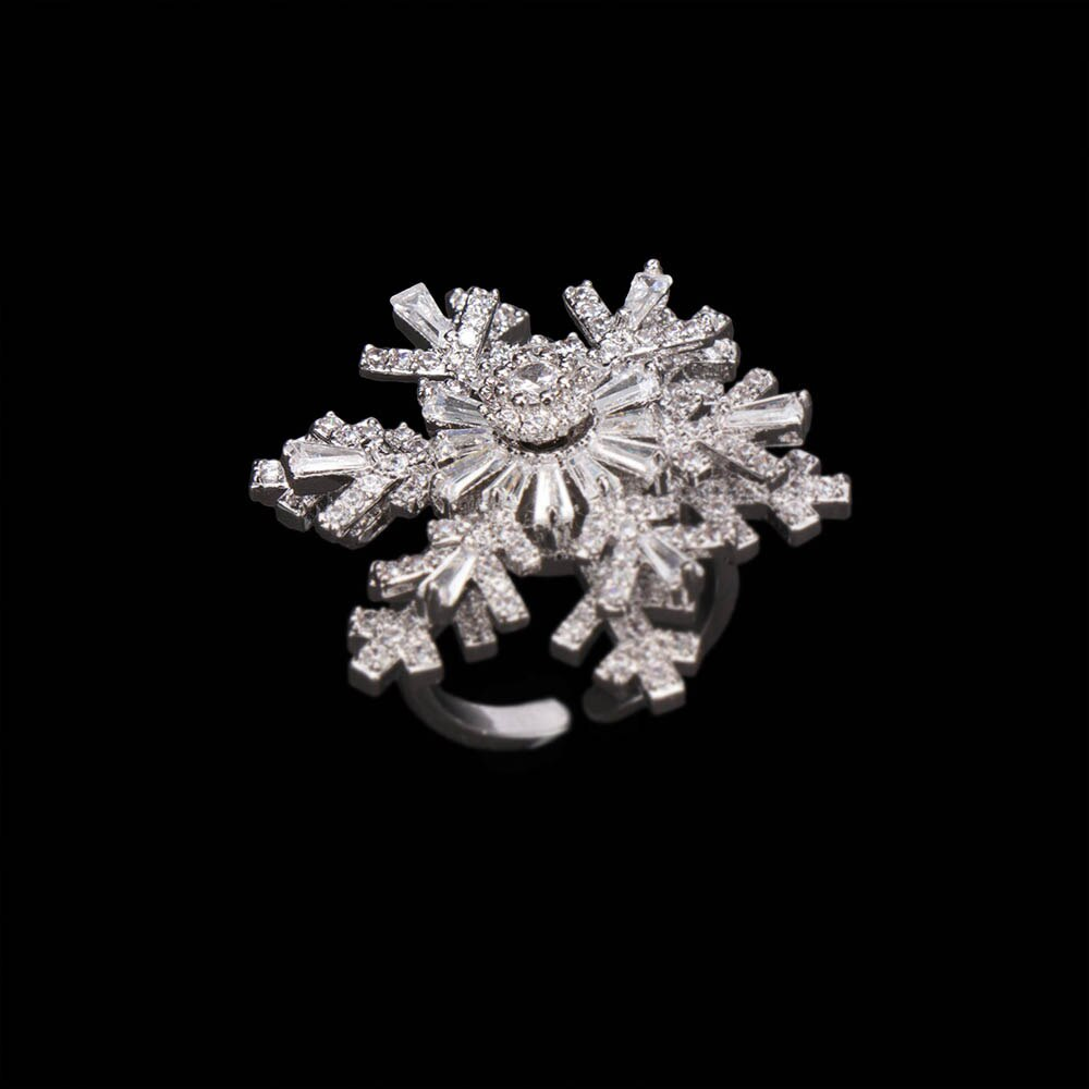 Rotatable Snowflake Ring - Image 2