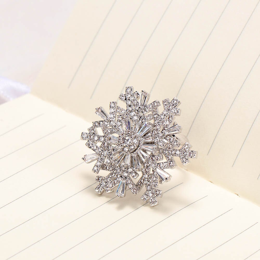Rotatable Snowflake Ring - Image 6