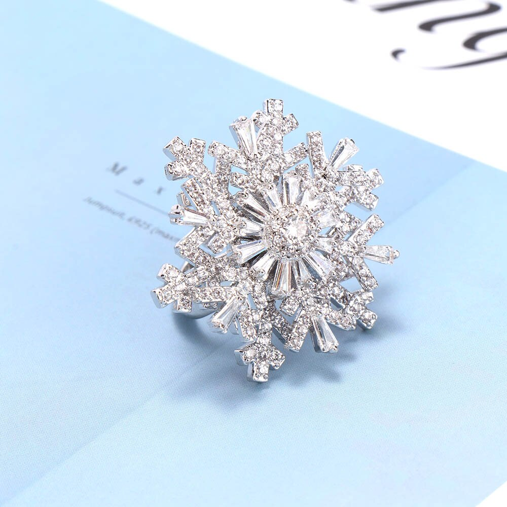Rotatable Snowflake Ring - Image 7