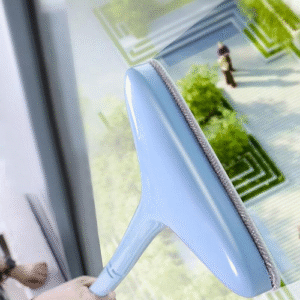 Screen cleaning brush cleaner