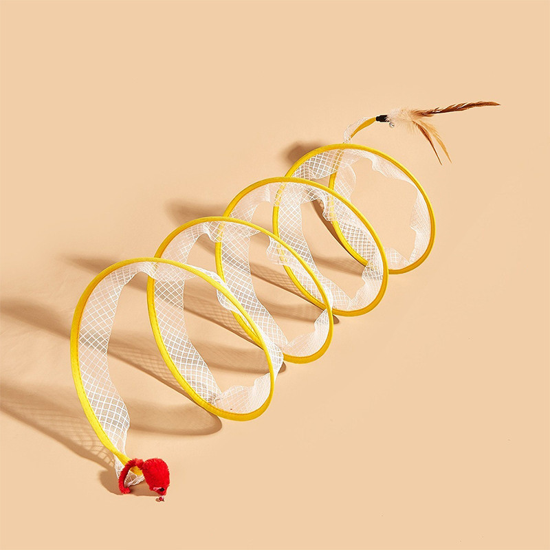 Self-play Cat Hunting Spiral Tunnel Toy - Image 2
