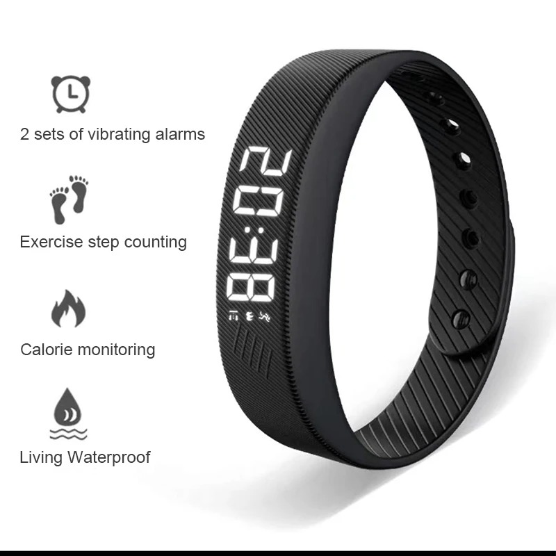 Smart Fitness Band with Vibration Alarm - Image 2