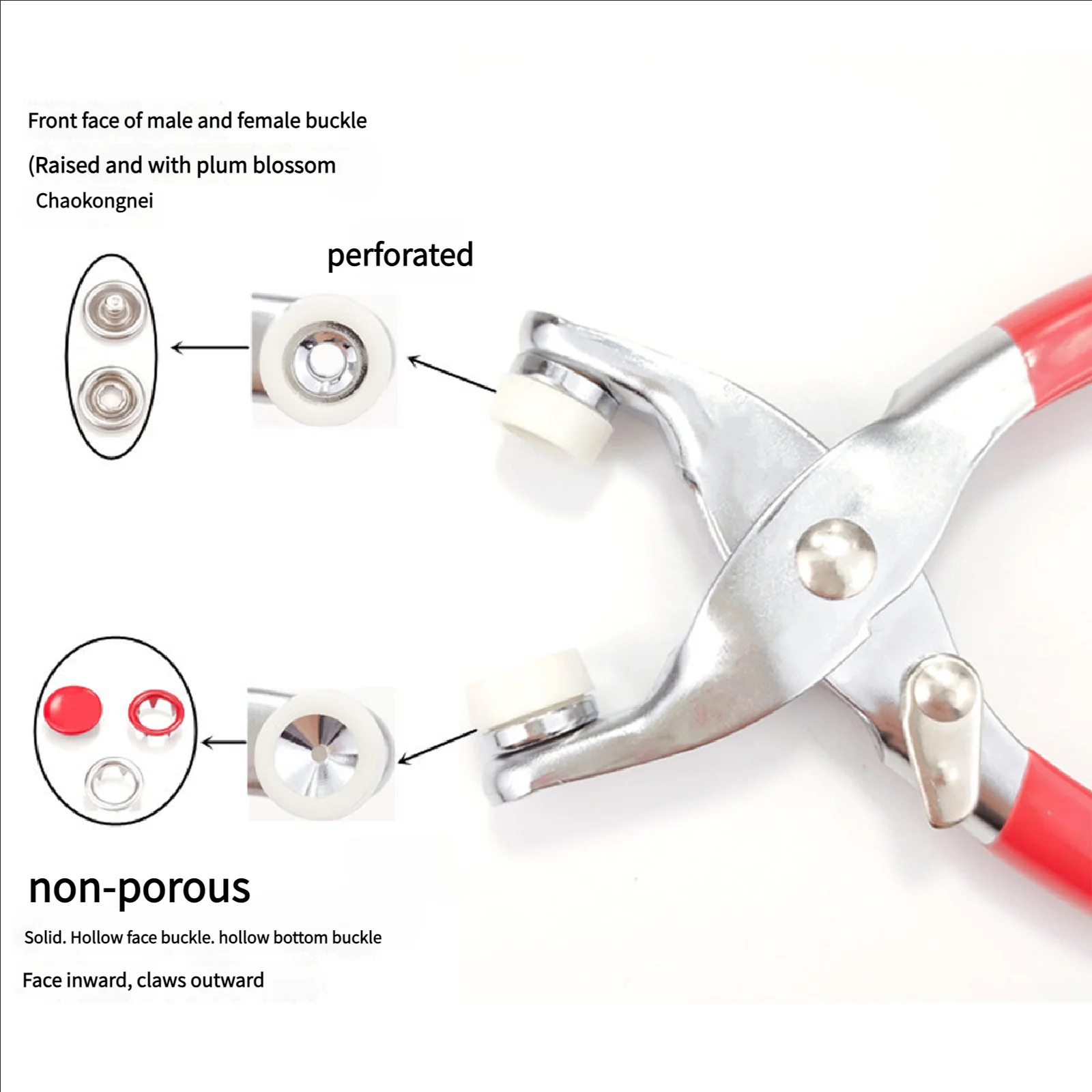 Snap Button Kit with Pliers - Image 4