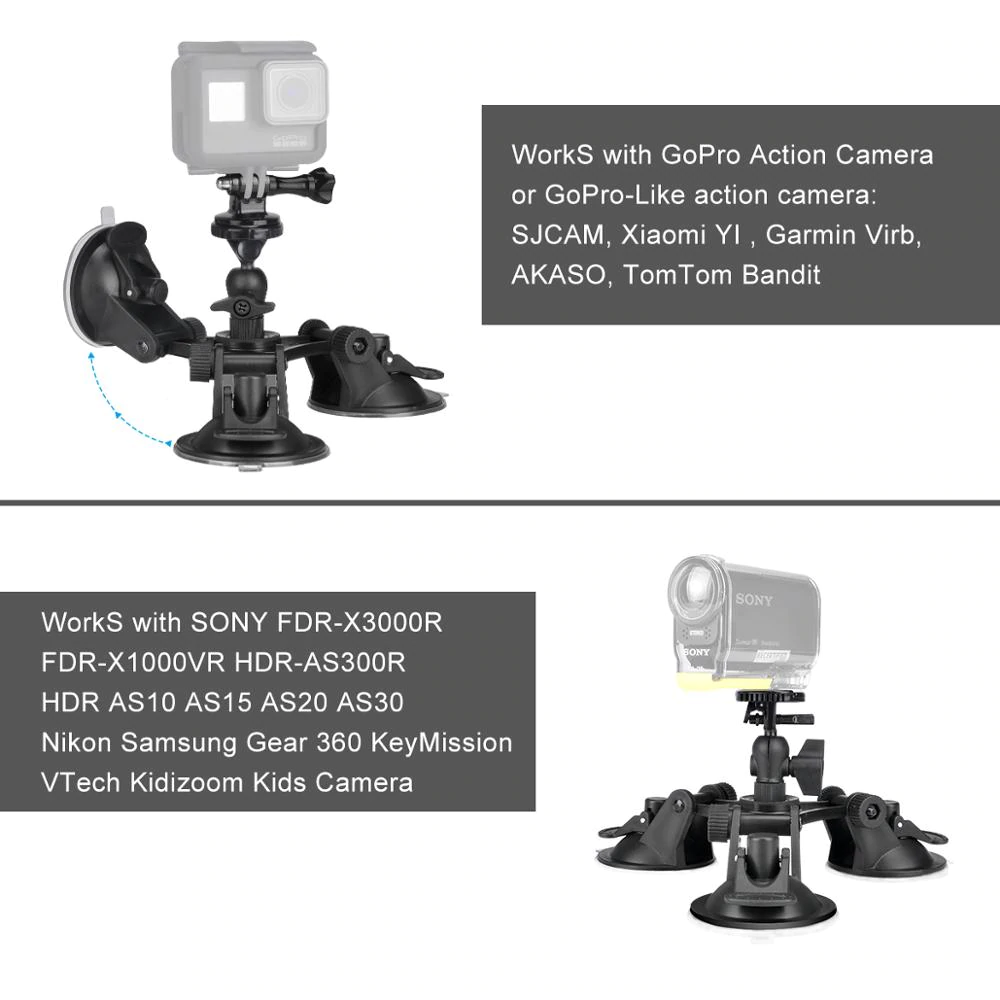 THREE-LEG SUCTION CUP STABILIZATION BRACKET - Image 4