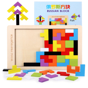 Tetris Wooden Puzzle Toy