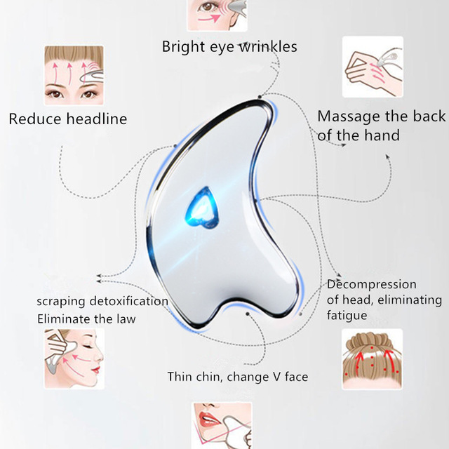 USB Charging Dolphin Face Massager - Image 3