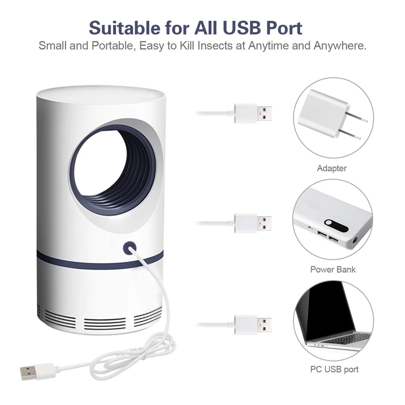 USB POWERED LED MOSQUITO KILLER LAMP - Image 4