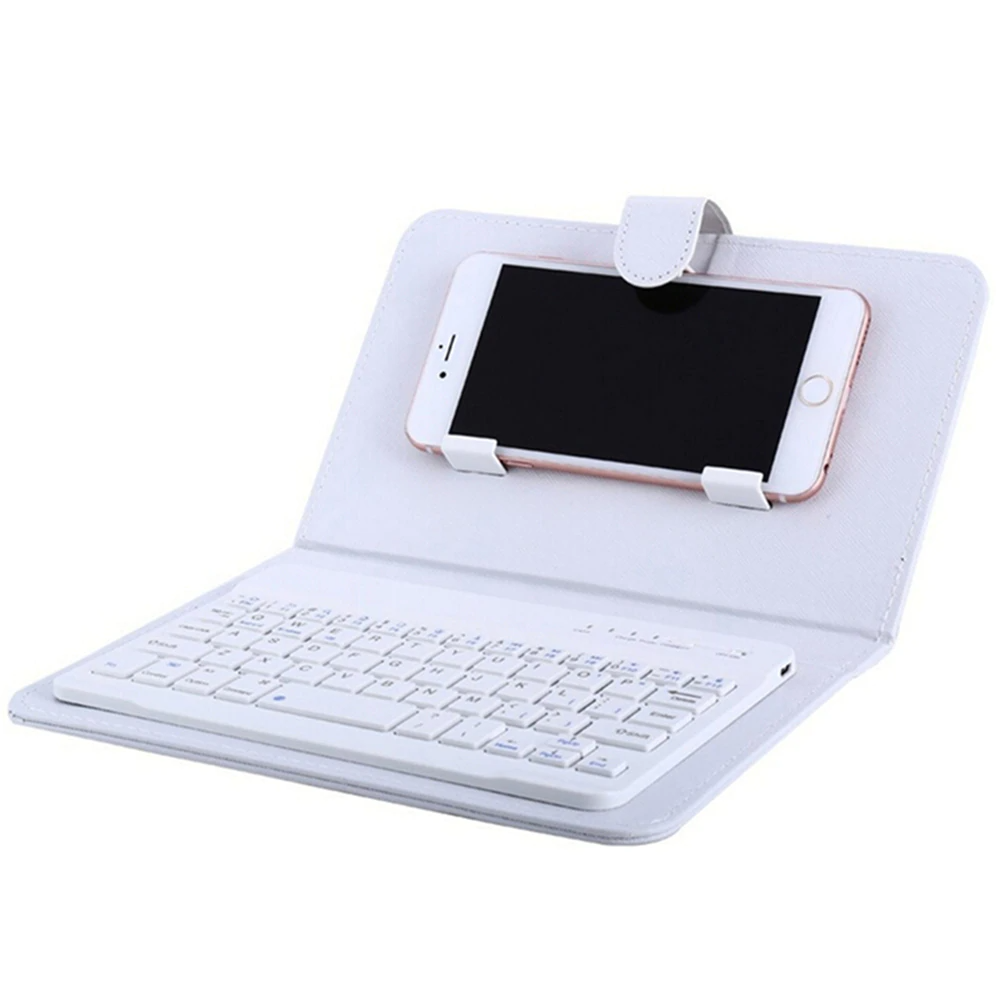 Wireless Bluetooth Keyboard With Leather - Image 5
