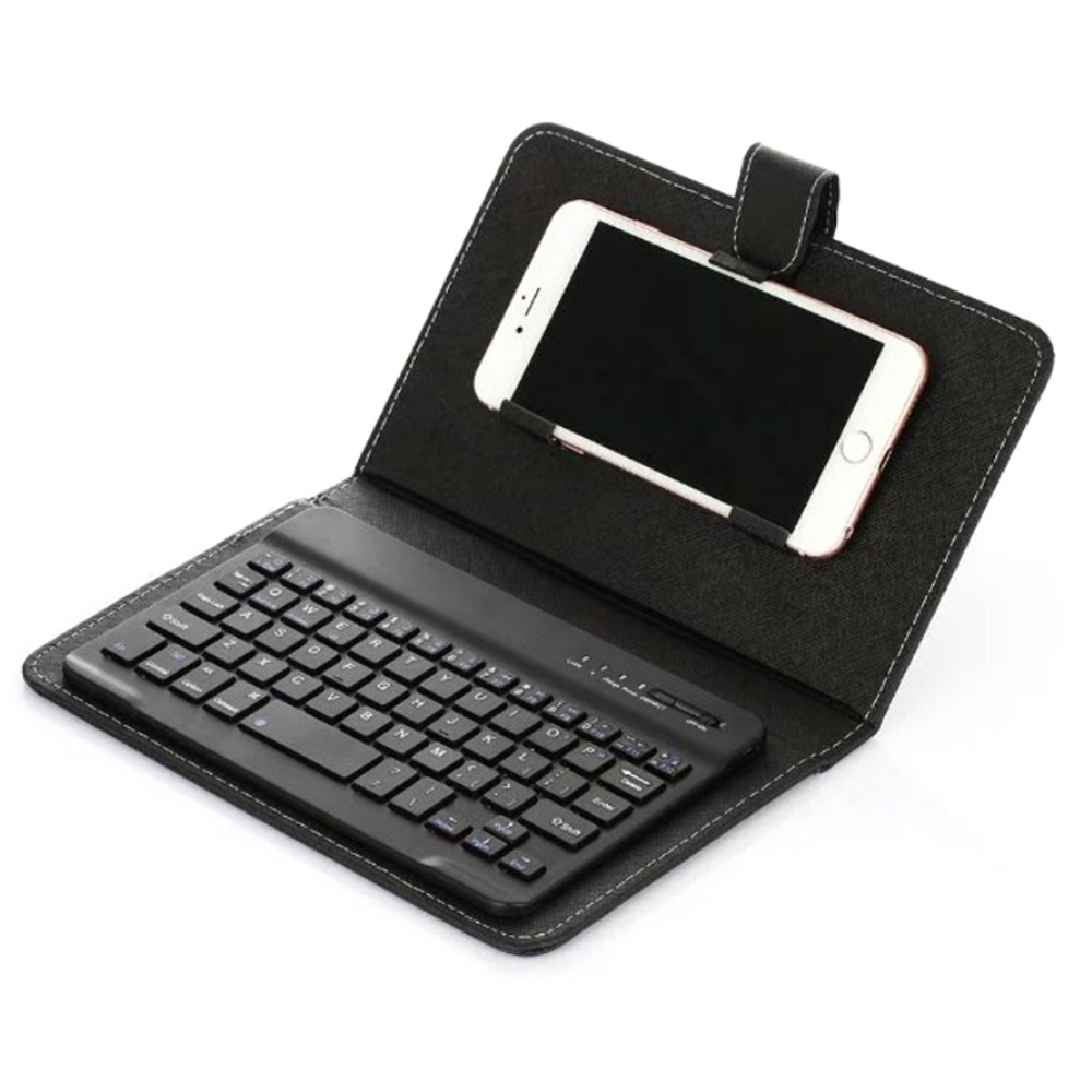 Wireless Bluetooth Keyboard With Leather - Image 3