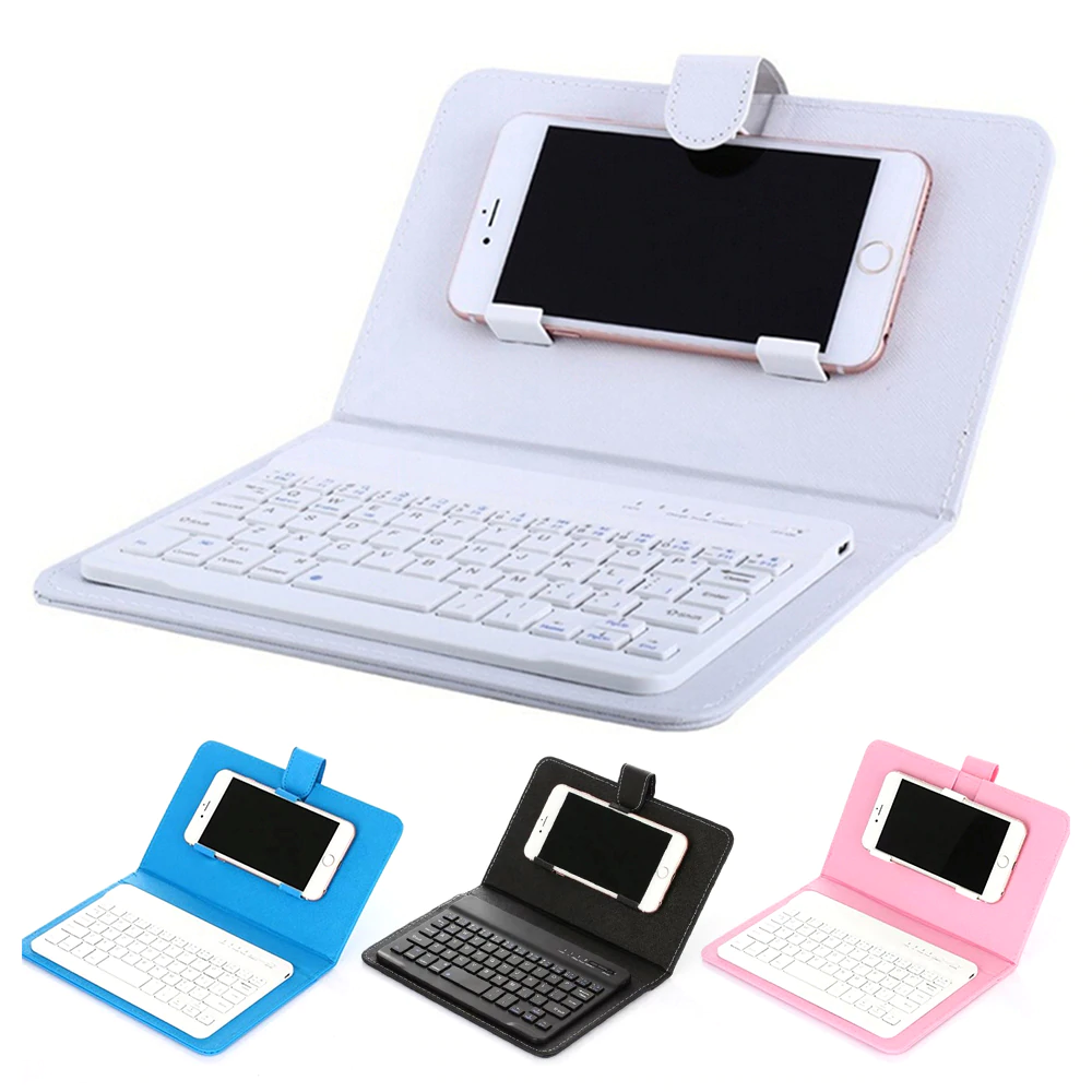 Wireless Bluetooth Keyboard With Leather - Image 6