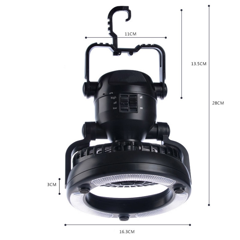 2 IN 1 Camping Lighten Fan - Image 5