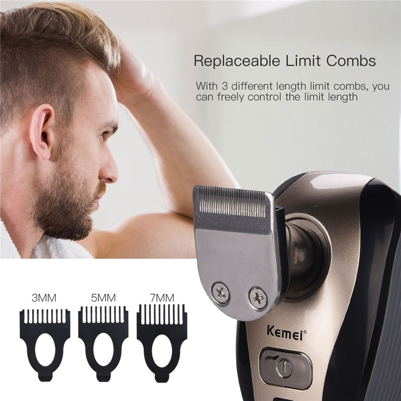 5 in 1 Multifunction Washable Rechargeable Shaving Machine - Image 4
