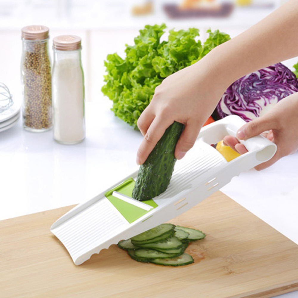 5 in 1 Stainless Steel Blade Vegetables Cutter - Image 3