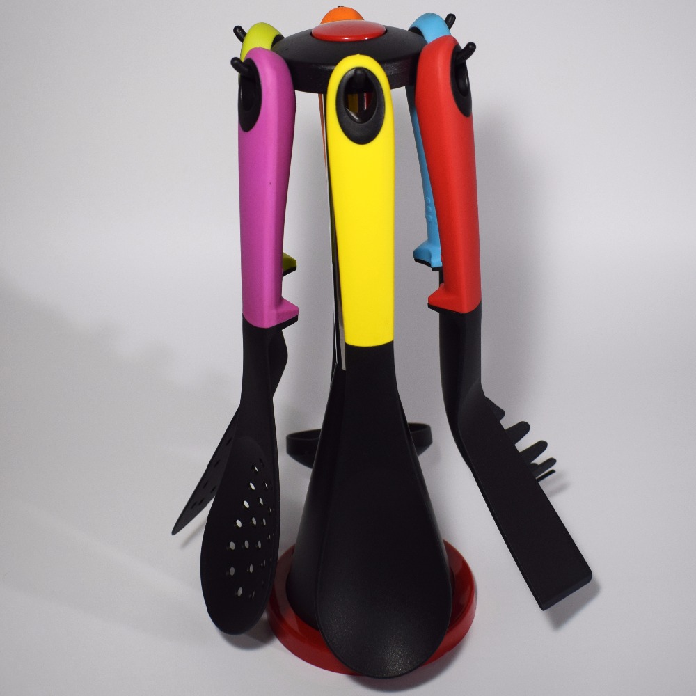 7pcs Carousel Kitchen Utensil Tool Set - Image 2