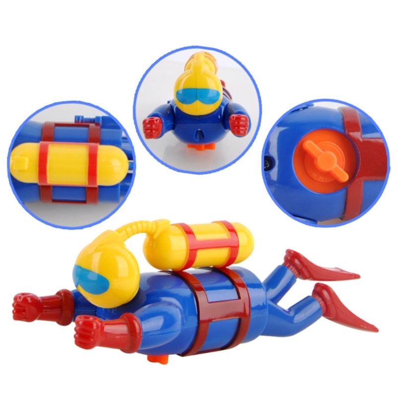 Baby Bath Toy Wind Up Diver - Image 4