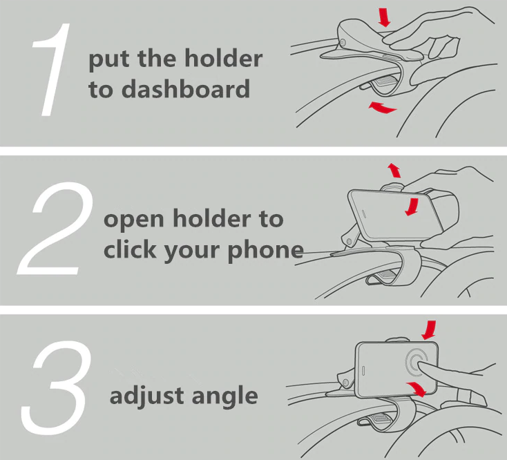 CAR CLIP PHONE HOLDER - Image 2