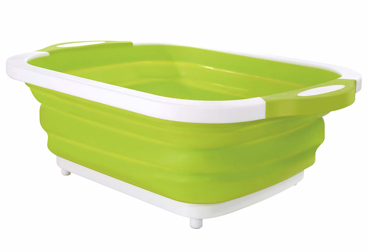 Collapsible Dish Tub&Cutting Board With Draining Plug - Image 4