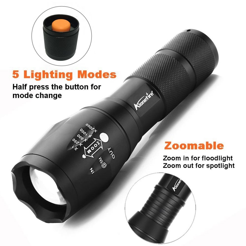 G900 TACTICAL MILITARY FLASHLIGHT - Image 5