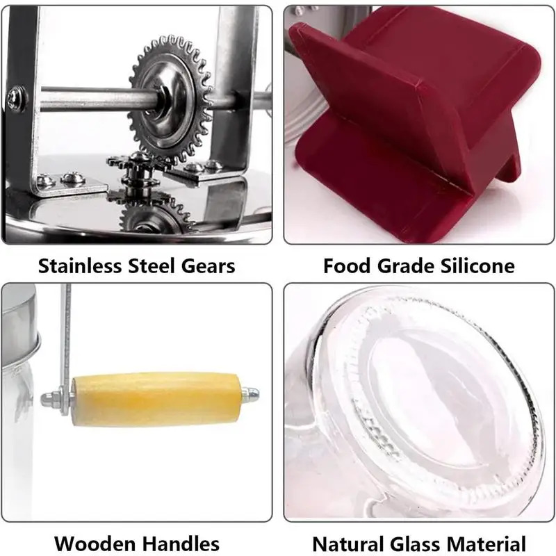 Hand Crank Butter Maker - Homemade Butter - Image 2