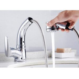 Height Adjustable Pull-out Sink Tap
