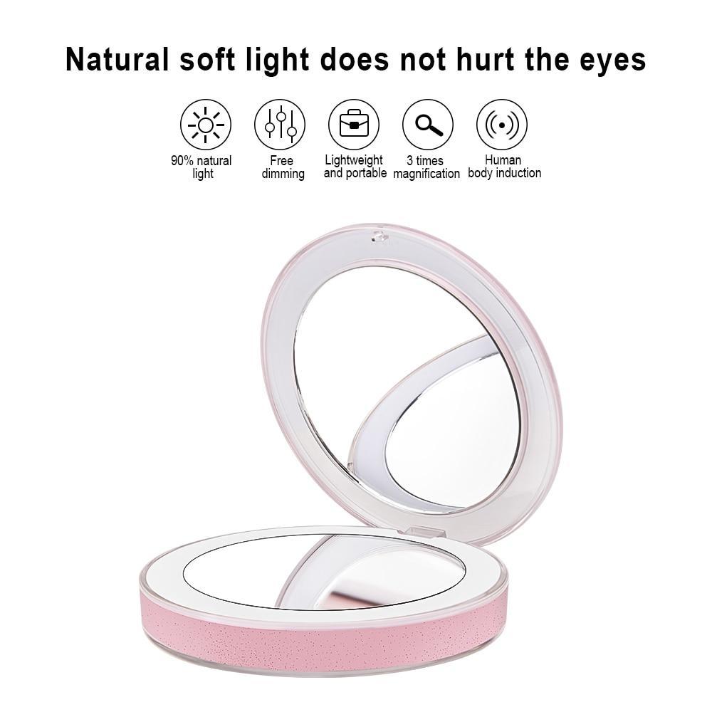 LED Glow Up Compact Mirror - Image 3