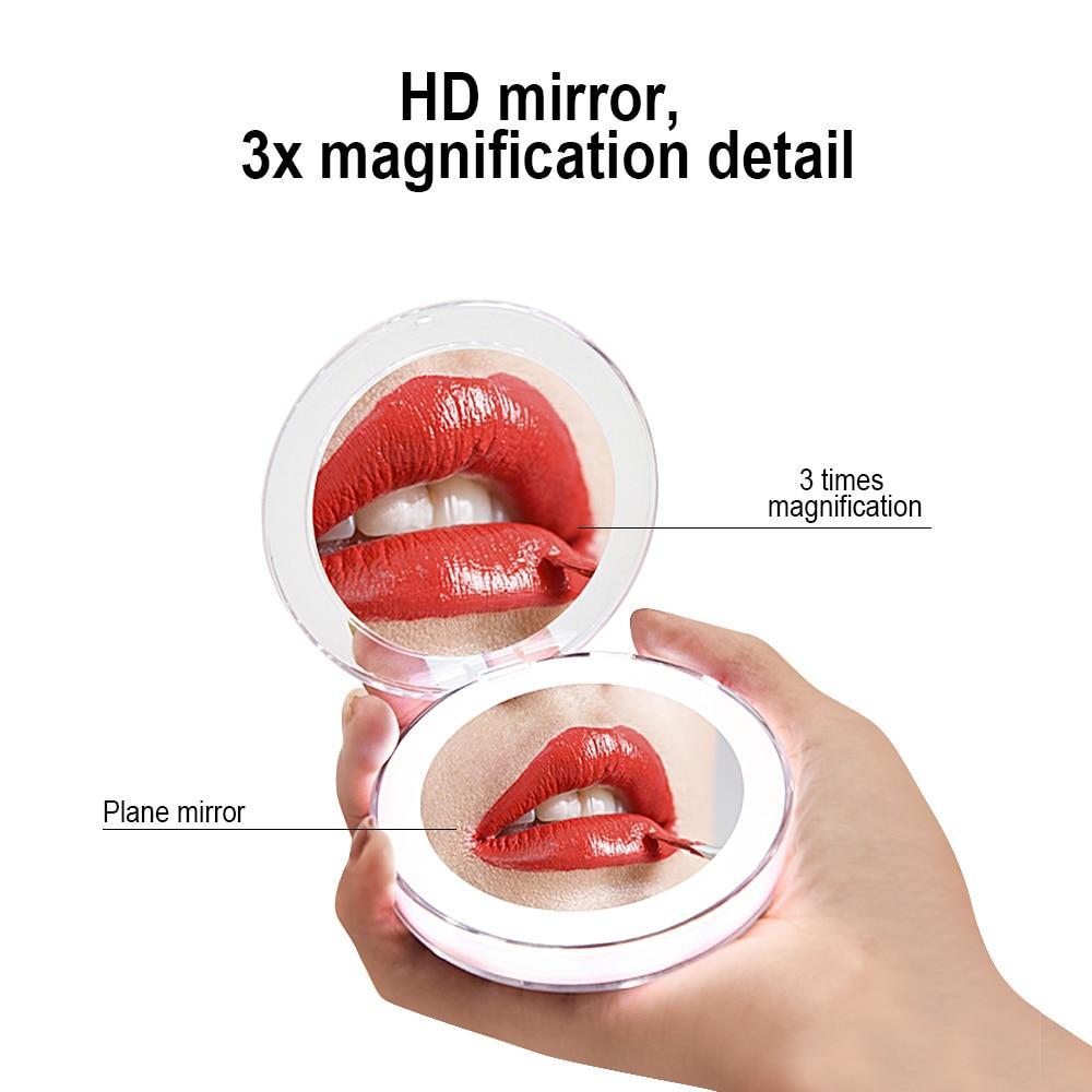 LED Glow Up Compact Mirror - Image 4