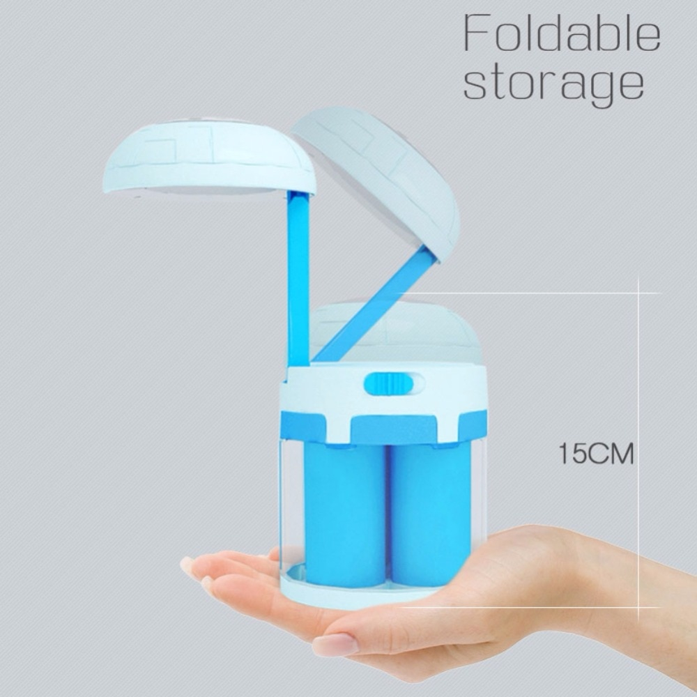 LED Salt Water Chemical Powered Night Light Portable Desk Lamp - Image 5