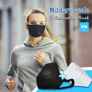 Military Grade Reusable Filter Mask