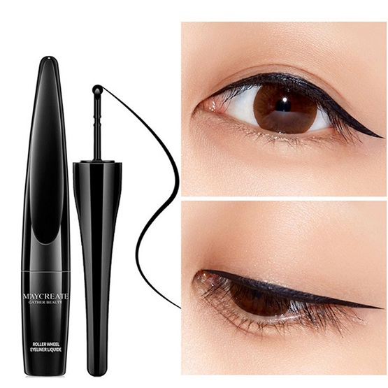 No-Skip Rollerwheel Eye Liner - Eye Liner 1pcs