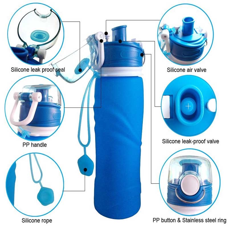 OUTDOORS COLLAPSIBLE WATER BOTTLE - Image 2