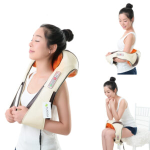 Portable Shiatsu Cervical Back and Neck Heat Massager