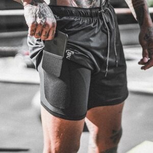 Secure Pocket Fitness Shorts