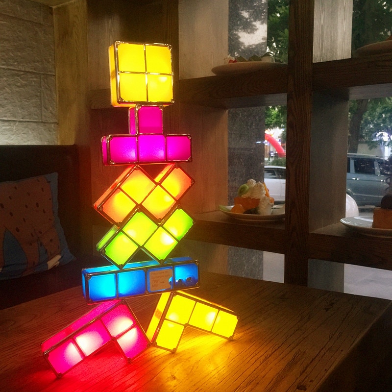 Tetris Stackable LED Night Light - Image 2