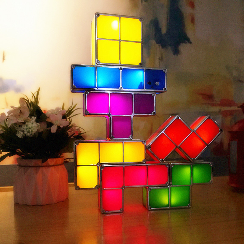 Tetris Stackable LED Night Light - Image 3
